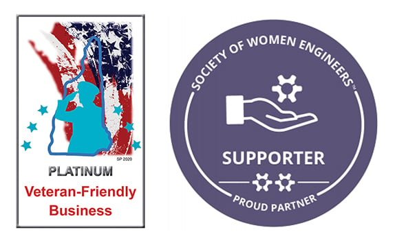 Logo image for veterans and women society