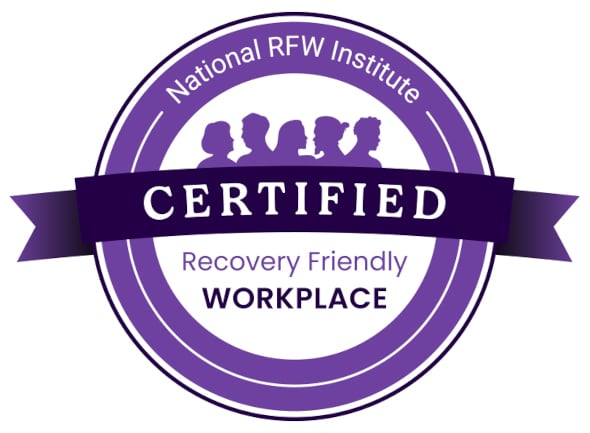 Recovery Friendly Workplace Badge
