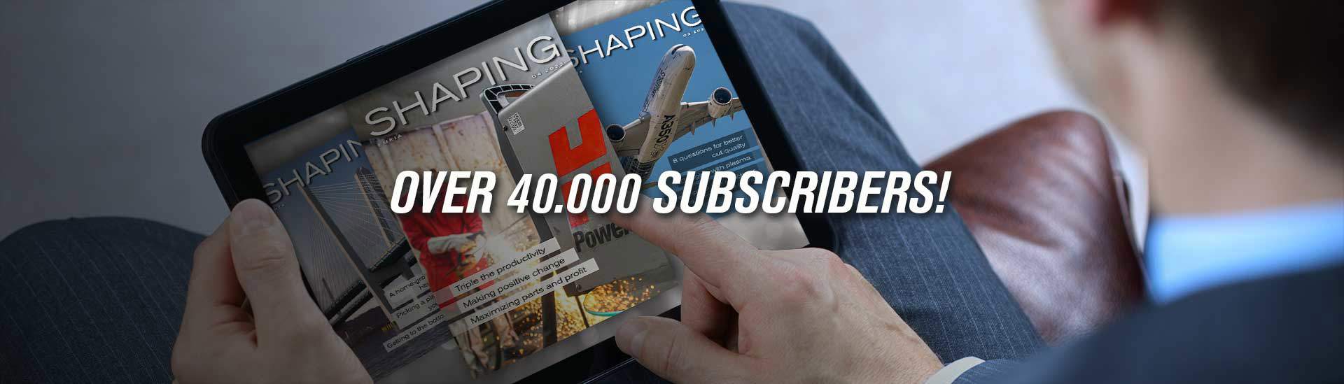 Over 40.000 subscribers